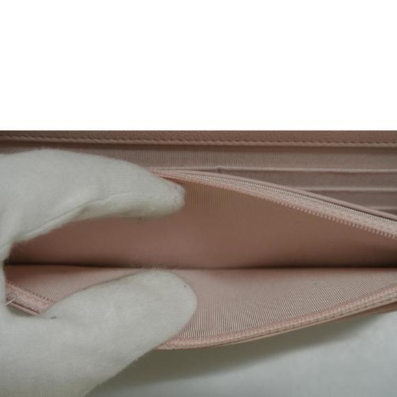 Chanel Bag Matelasse Chain V Pink Stitch Wallet - Picture 6 of 7